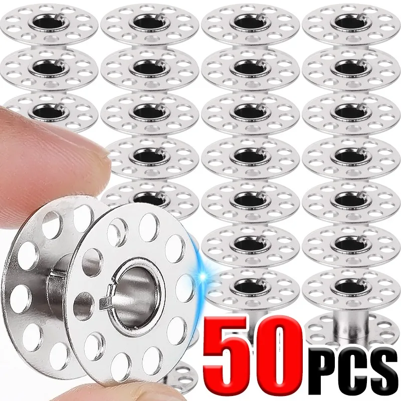 Thread Bobbins Empty - vvocci 空のスプール ステンレス鋼 シルクブラザーパーツ用 糸巻き 家庭用ミシン