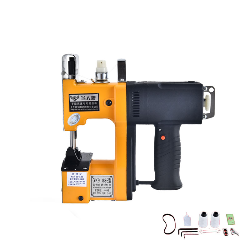 Sewing Machine In Textile Industry - GK9-886 繊維産業用ポータブル電動ミシン、織物袋包装自動高速衣料縫製機