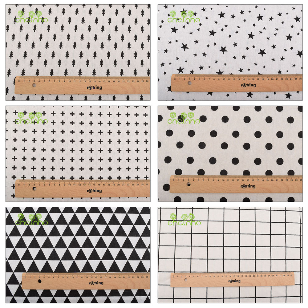 Sewing Geotextile Fabric - Chainho、プリントコットンリネン生地、DIY縫製キルティング素材、ソファ、テーブルクロス、カーテン、バッグ、クッション、家具カバー、J15CL20
