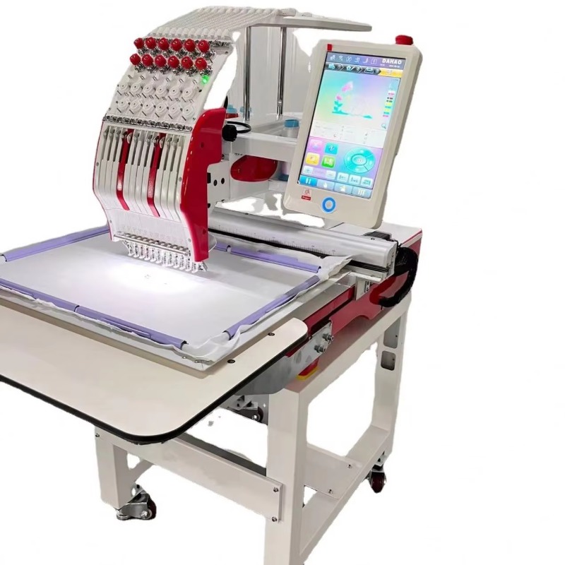 Sewing Machine In Textile Industry - ホットセール コンピュータ刺繍ミシン 高速ミシン 家庭用/工業用 衣類/繊維用