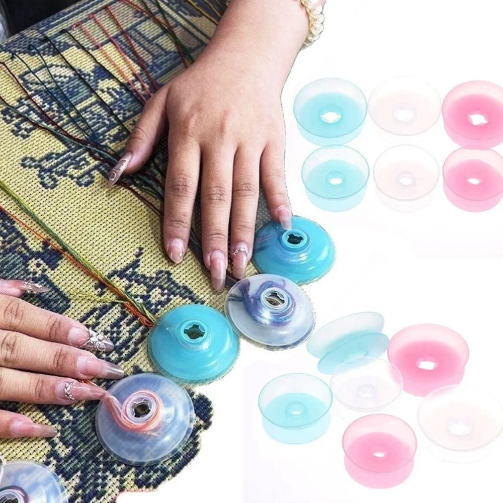 Thread Bobbins Empty - 空のスプール 空のボビンスプール ボビンスプール DIYリボン クロスステッチツール ソーイングボビン