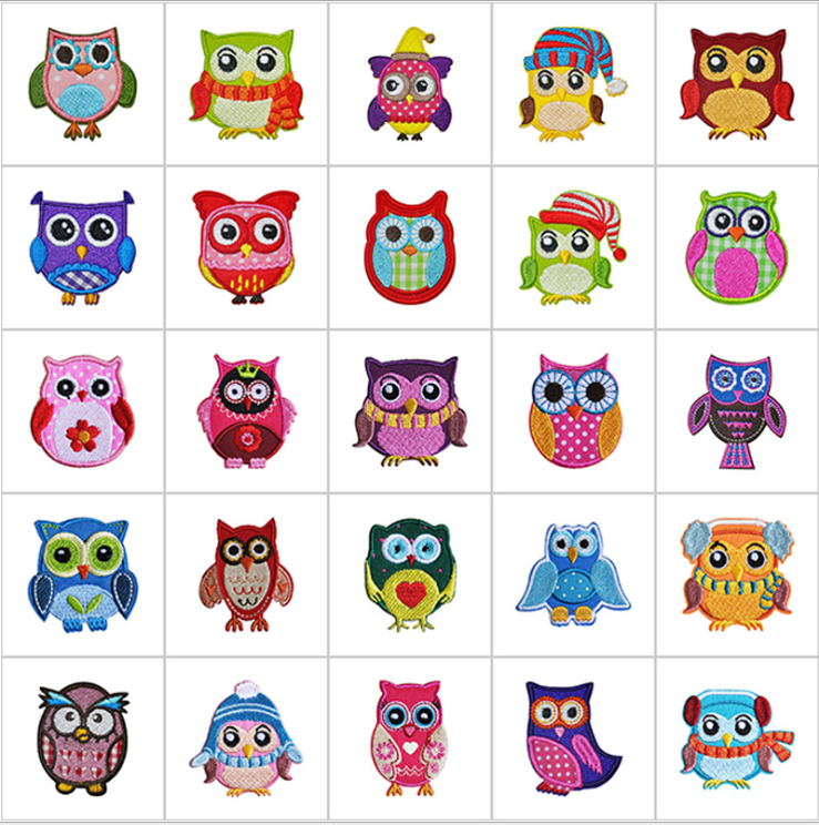 Sewing Id - 新入荷 刺繍ワッペン10枚 アイロン接着・縫い付け両用 ジーンズ・コート・Tシャツ・バッグ・靴・帽子の装飾・修理モチーフ・エンブレム・アクセサリー
