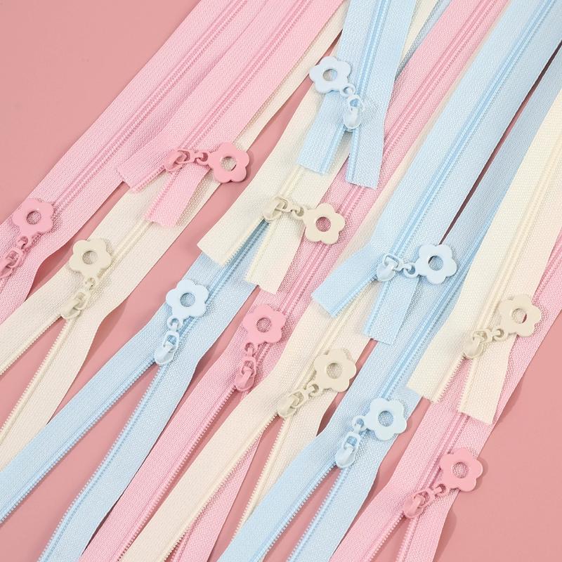 Sewing Tas - 2.0メートルジッパー+5つのジッパーヘッド、ナイロンジッパテープ、家庭用縫製DIY交換用ジッパー修理キット、衣類アクセサリー