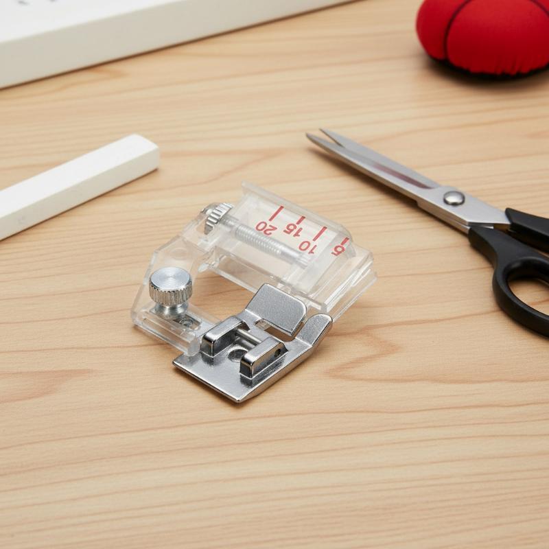 Sewing Machine For Textile - 調整可能なバイアステープバインディングフットスナッププレッサーフット6290高品質家庭用ミシンDIYホームテキスタイル縫製用