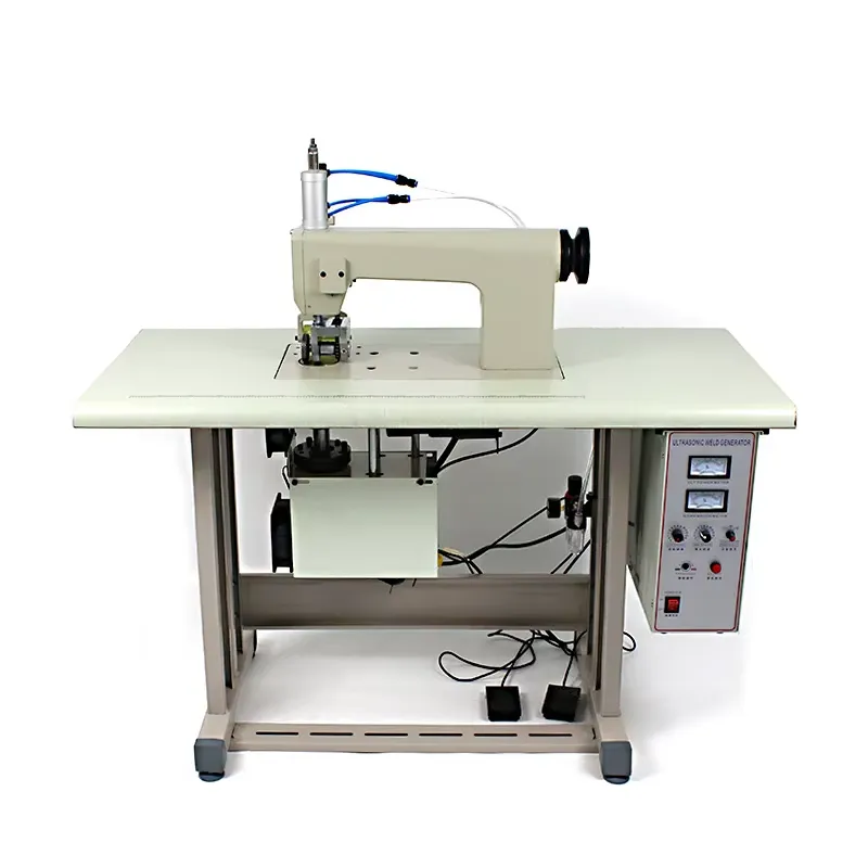 Sewing Machine In Textile Industry - 超音波レース縫製機（工業用）20kHz 220V 繊維生地接着用