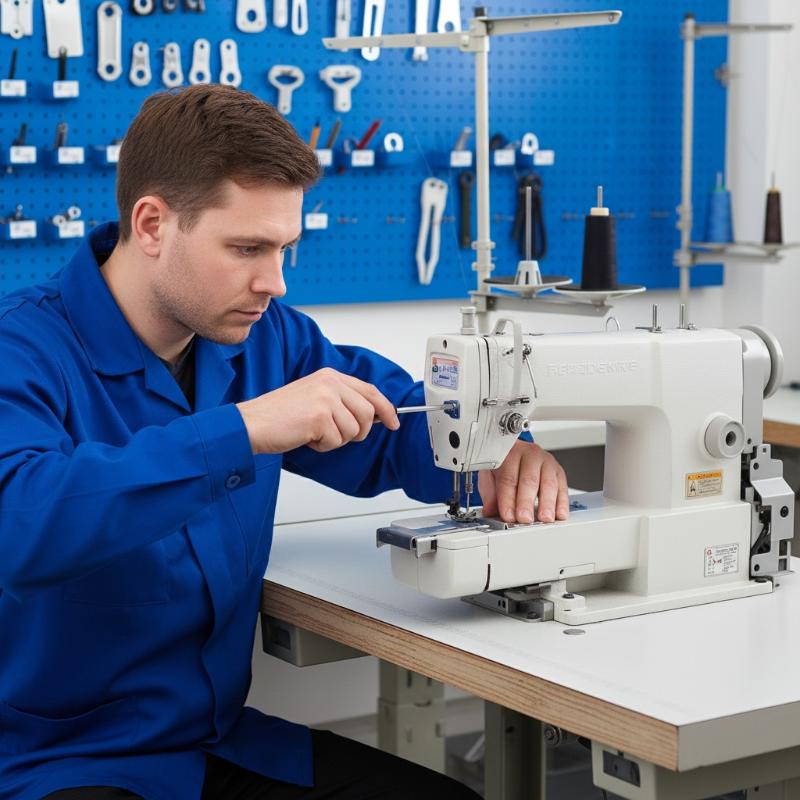 Sewing Zigzag - 工業用ミシン用三針五本糸ジグザグフットセット、大規模繊維製造用調整可能幅ガイド付き