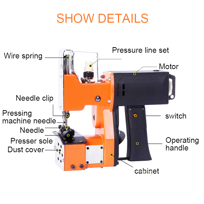 ポータブル電動ミシン家庭用多機能クラフト補修キットホームテキ - Sewing Machine In Textile Industry のレビューと価格
