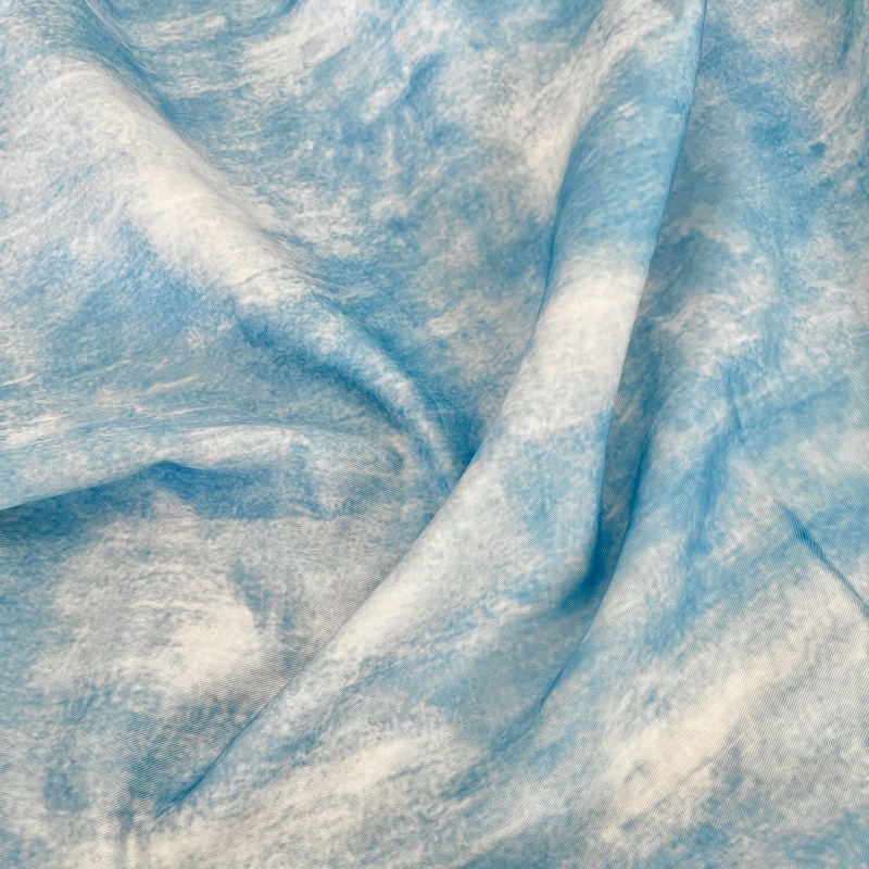 ピンクグレーブルータイダイグラデーション生地春夏ドレスシャツ - Sewing Tie Dye のレビューと価格