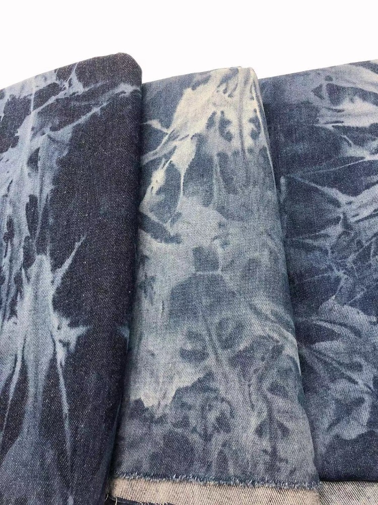 タイダイデニム生地（メートル単位）針仕事用ジーンズ、コート、 - Sewing Tie Dye のレビューと価格