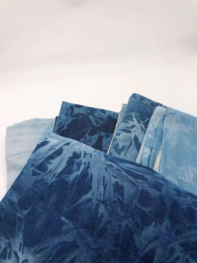 タイダイデニム生地（メートル単位）針仕事用ジーンズ、コート、 - Sewing Tie Dye のレビューと価格