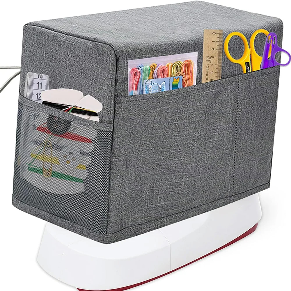 ユニバーサルミシンカバー、収納ポケットとサイドハンドル付き、 - Sewing Expert のレビューと価格