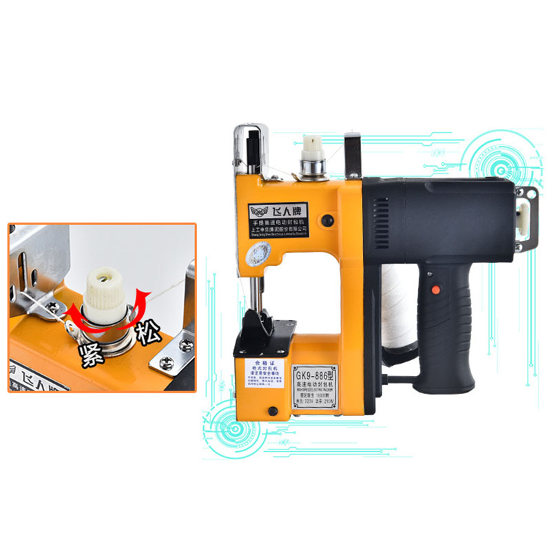 GK9-886 繊維産業用ポータブル電動ミシン、織物袋包装自 - Sewing Machine In Textile Industry のレビューと価格