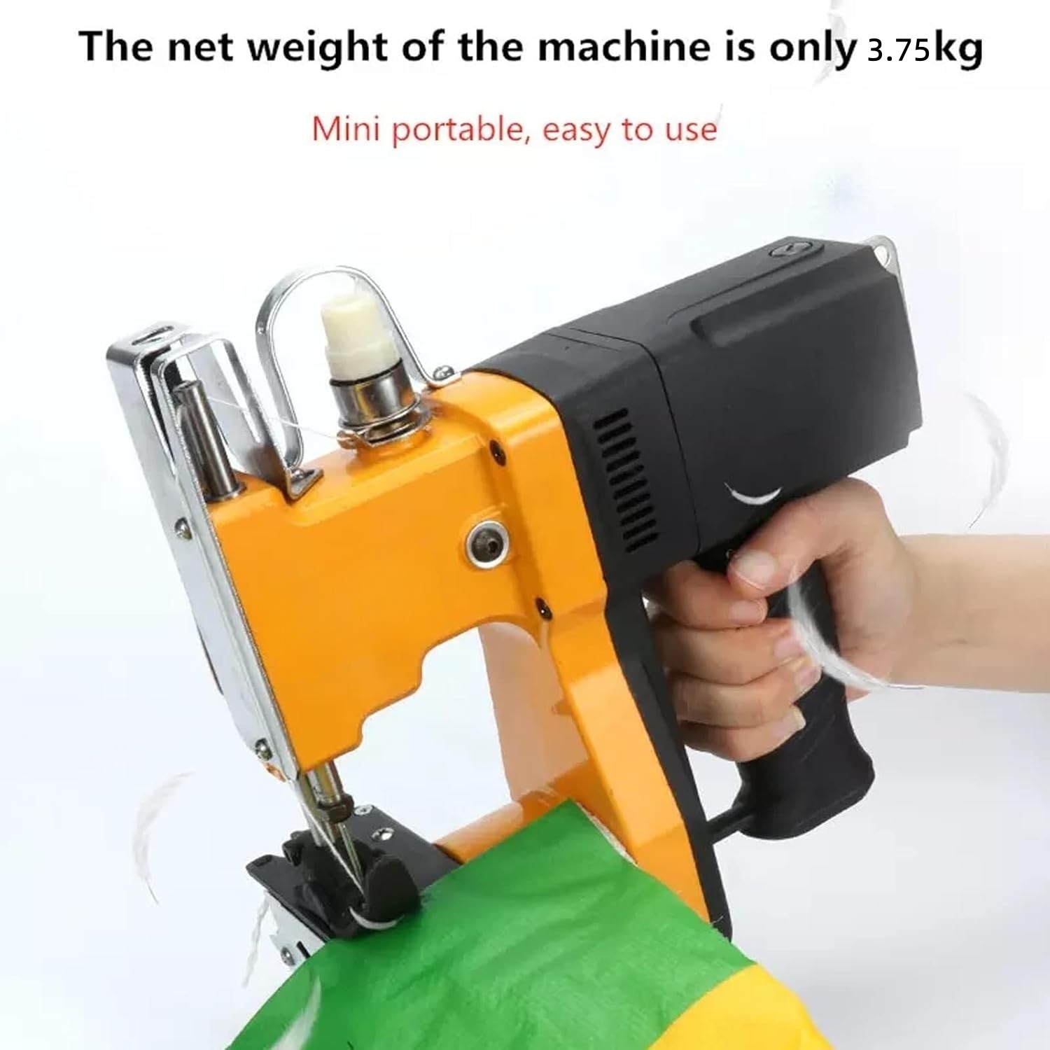 携帯型自動包装農業繊維産業織物袋ミニシーリングマシンオーバー - Sewing Machine In Textile Industry のレビューと価格