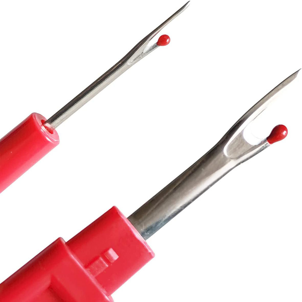 1/2/6 個縫製シームリッパーキット赤縫製ステッチ糸アンピ - Seam Ripper Tool のレビューと価格