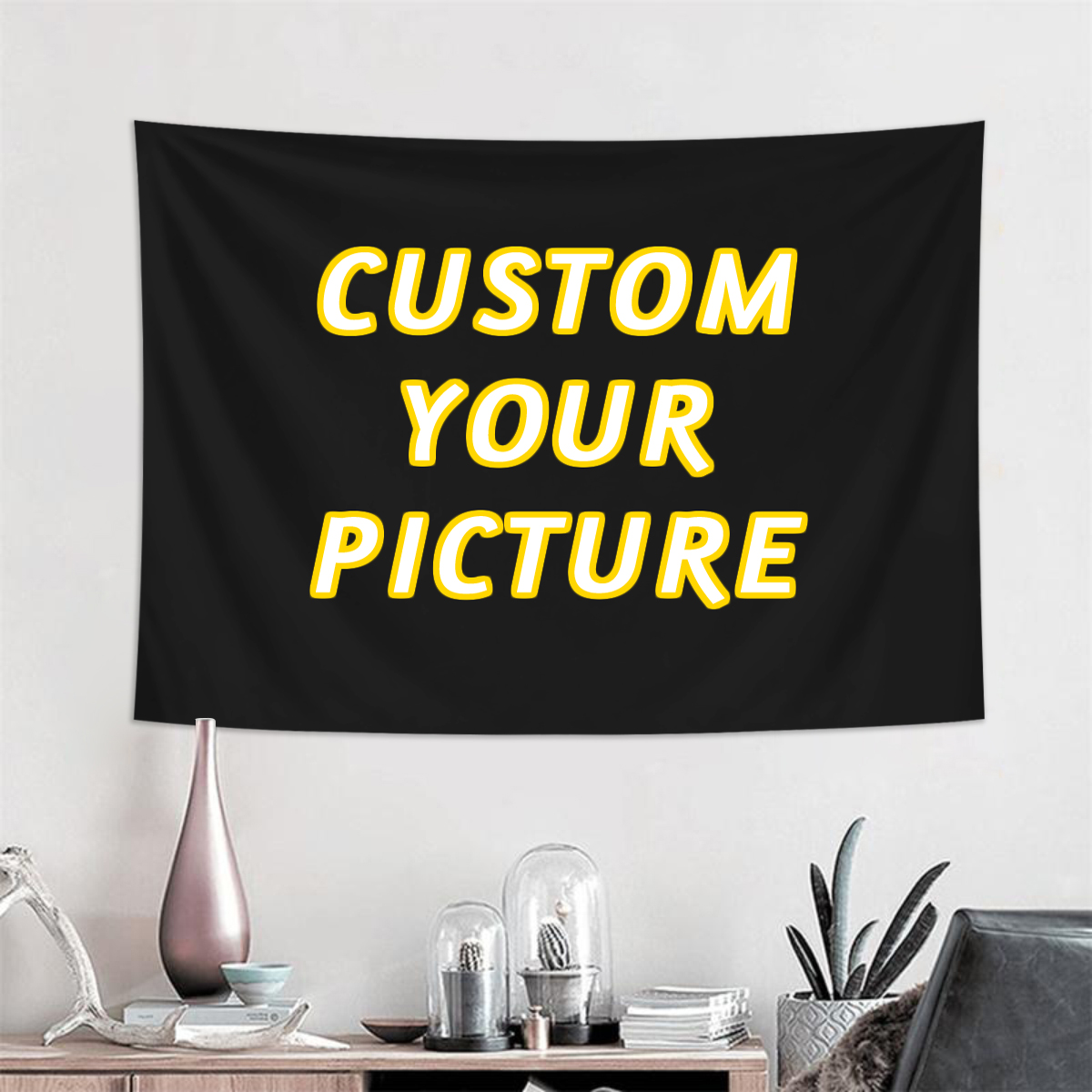 1個のカスタムタペストリー、カスタムバナーとロゴ背景、バナー - Sewing Custom のレビューと価格