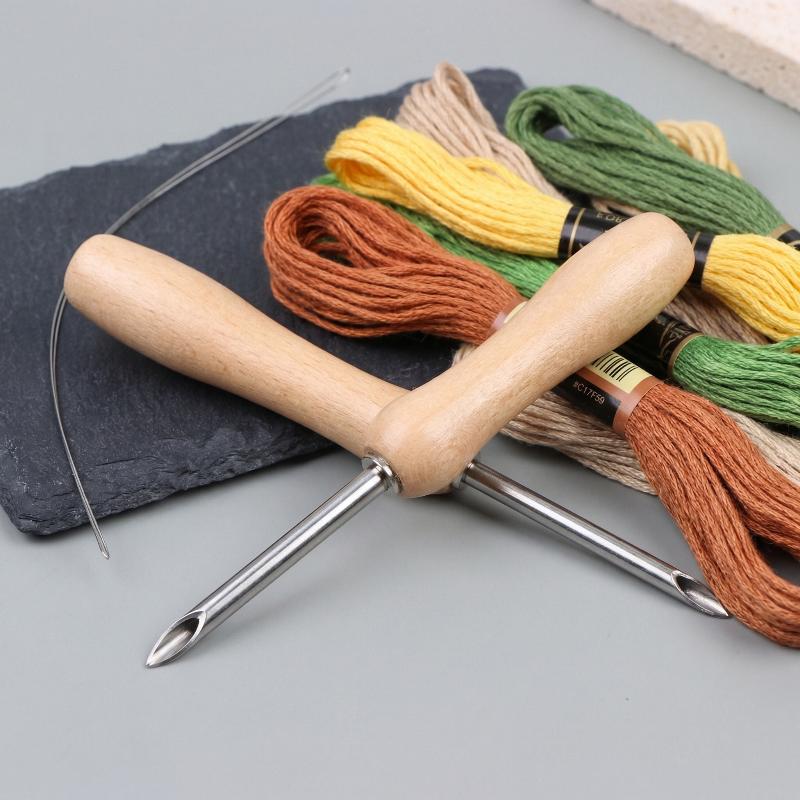 5個入り調整可能なパンチニードルセット DIY刺繍クラフト初 - Sewing Machine For Textile のレビューと価格