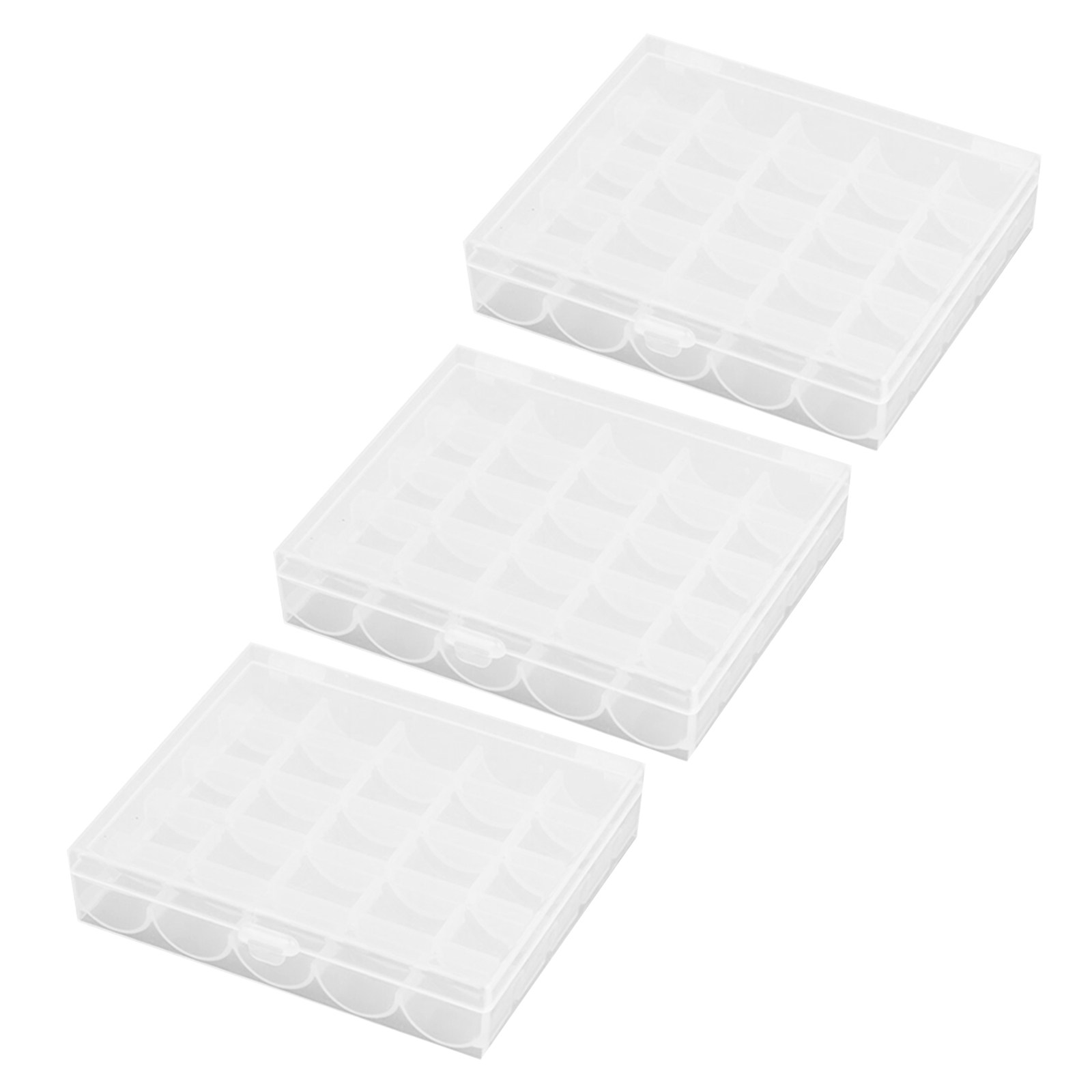 3個入り空ボビンオーガナイザーケース - グリッド型ミシン糸 - Thread Bobbins Empty のレビューと価格