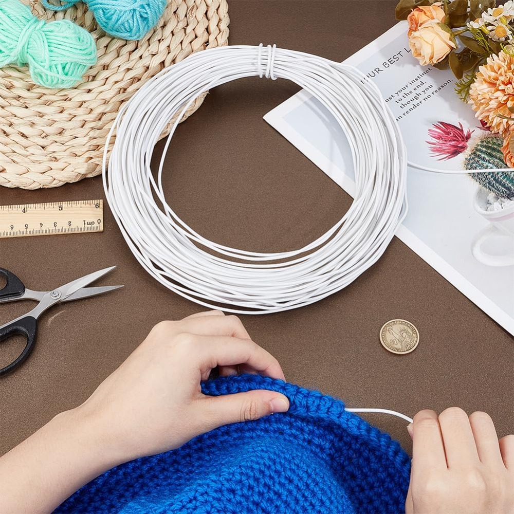 30 メートル白帽子ワイヤー 2 ミリメートル直径軟質プラス - Sewing Kit のレビューと価格