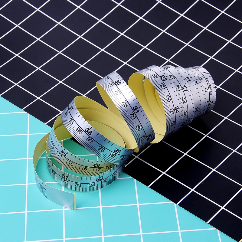 粘着ビニールメジャーテープ、ミシン用定規、ステッカー、メート - Sewing Labels のレビューと価格