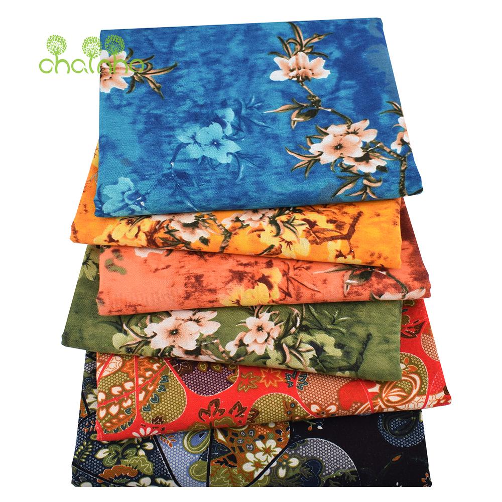 Chainho、プリントコットンリネン生地、DIYキルティン - Sewing Geotextile Fabric のレビューと価格