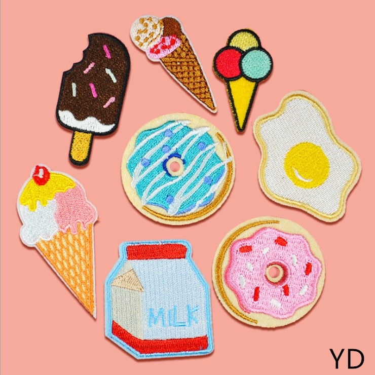 新入荷 刺繍ワッペン10枚 アイロン接着・縫い付け両用 ジー - Sewing Id のレビューと価格