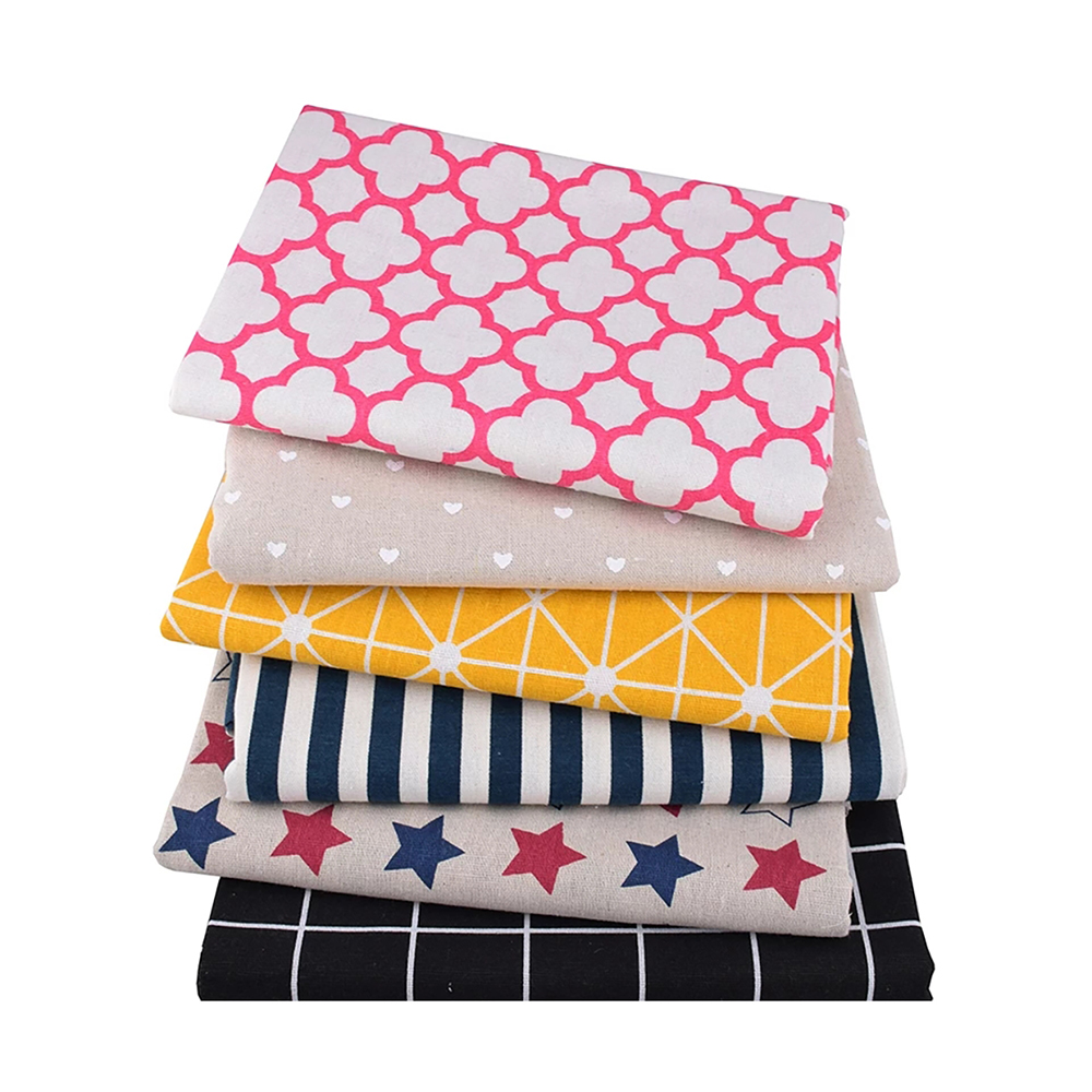 Chainho、プリントコットンリネン生地、DIY縫製キルテ - Sewing Geotextile Fabric のレビューと価格