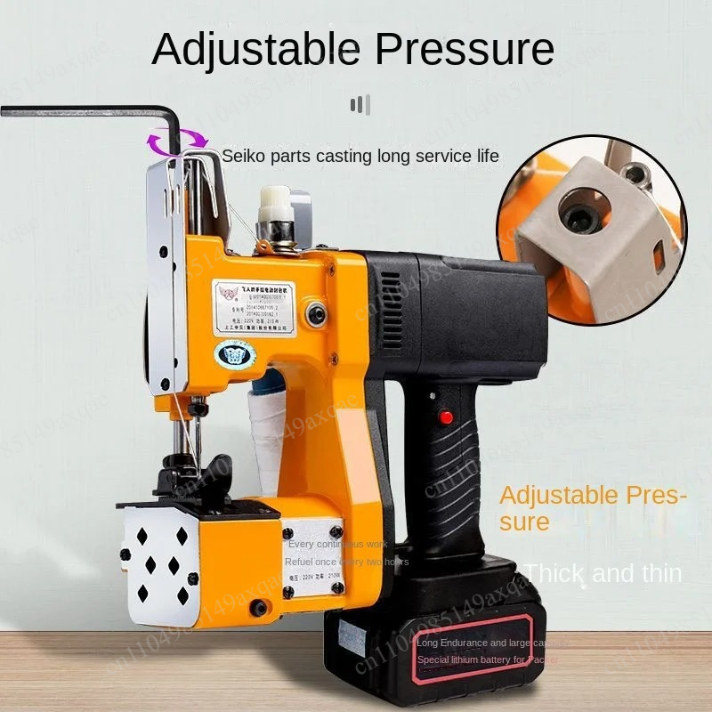 新型3.0Ah電動織物袋シーリングマシン 繊維産業用シーリン - Sewing Machine In Textile Industry のレビューと価格