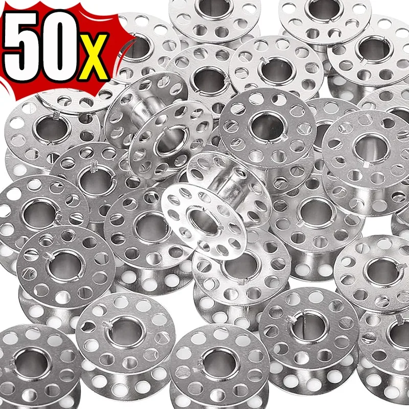 vvocci 空スプール ステンレス鋼 ブラザーミシン用部品 - Thread Bobbins Empty のレビューと価格