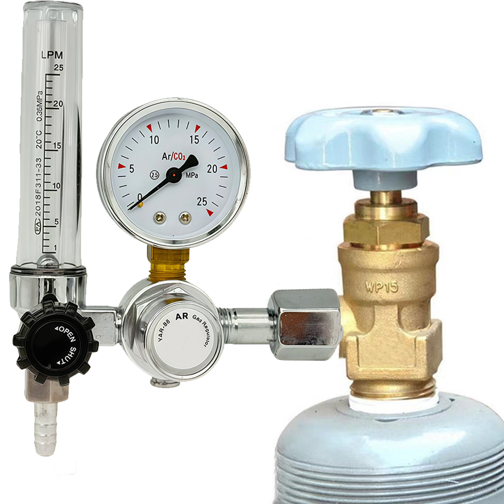 2025 新 0-25Mpa アルゴンレギュレータ CO2  - Seam Gauge Metal のレビューと価格