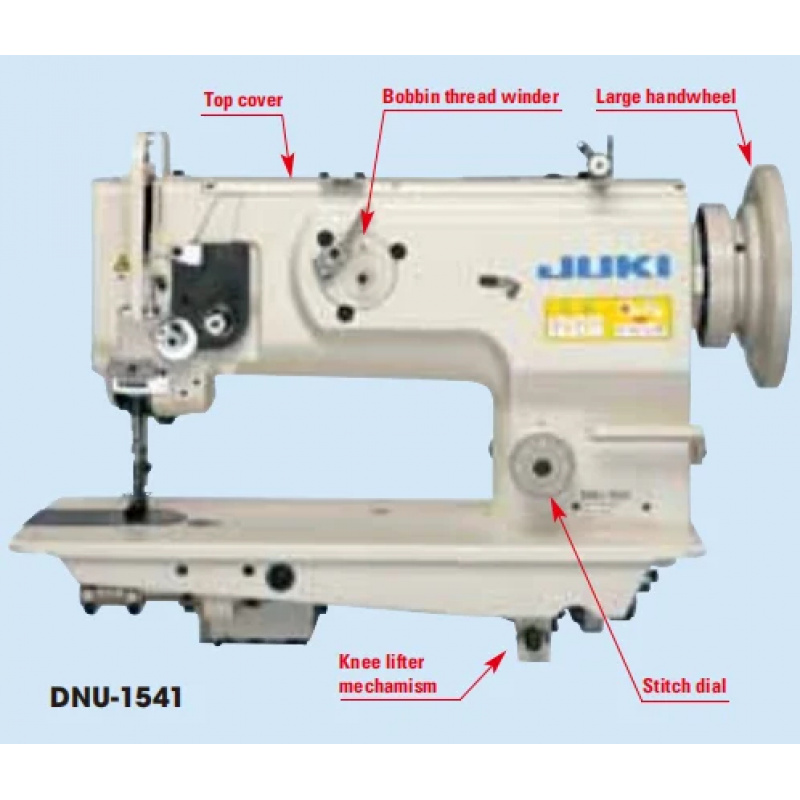 新型JUKI DNU-1541 ウォーキングフット革縫い用ロ - Sewing Industry のレビューと価格