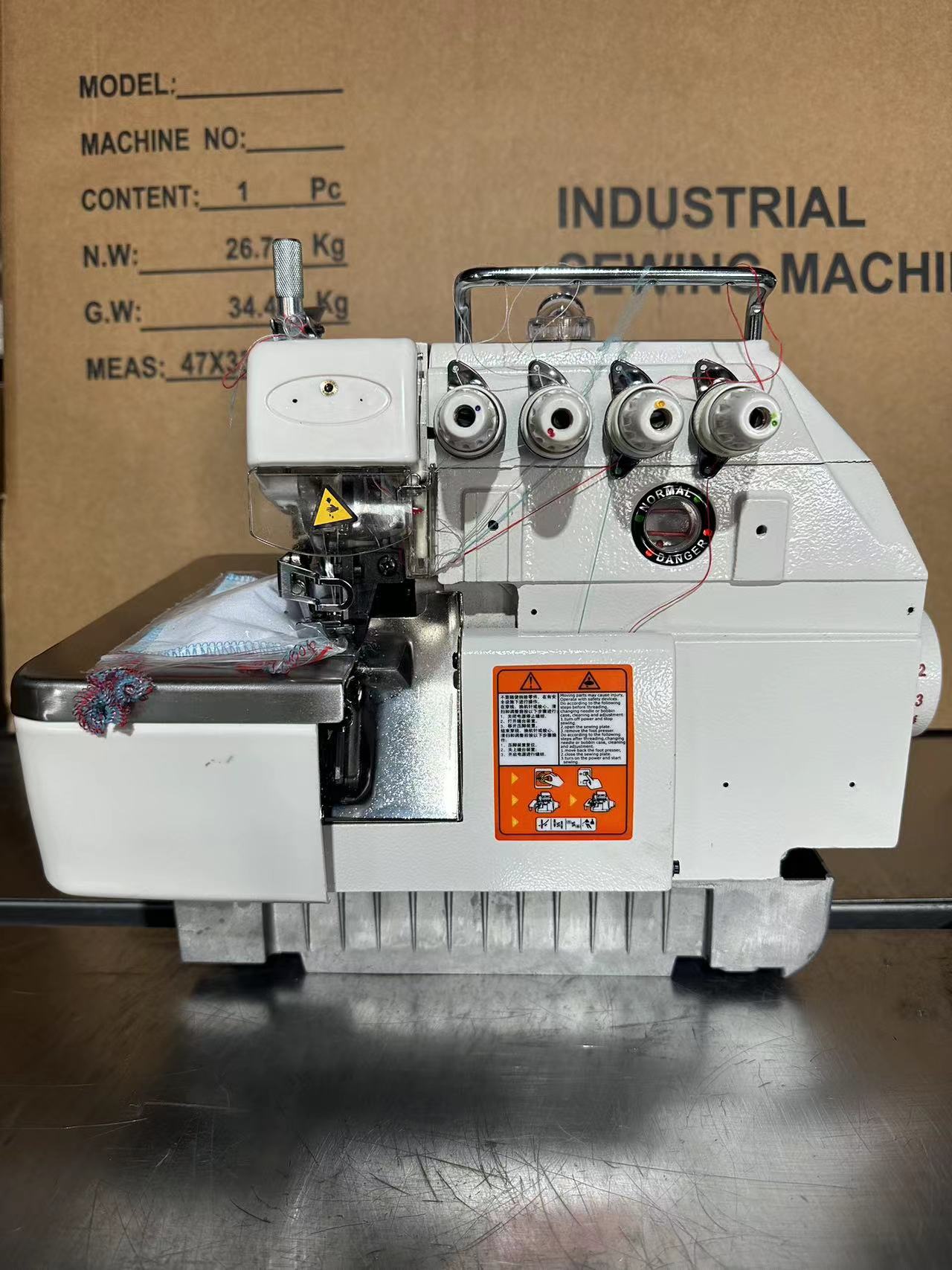 CP-747格安747型サーボモーター4本糸オーバーロックミ - Sewing Industry のレビューと価格
