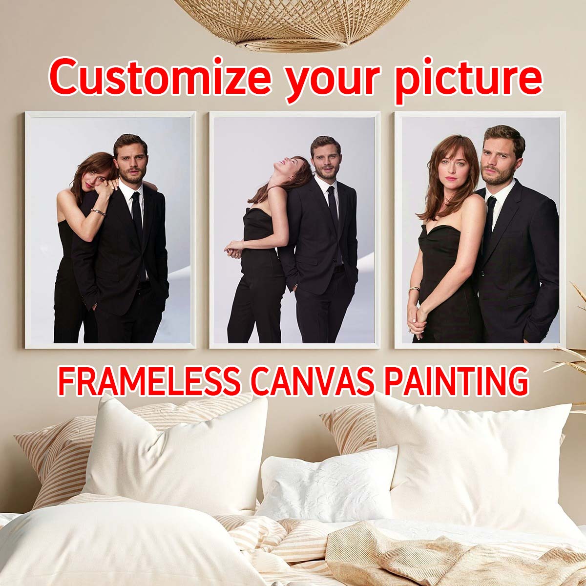 カスタムプリントキャンバス絵画、あなたの写真から作る、結婚式 - Sewing Custom のレビューと価格