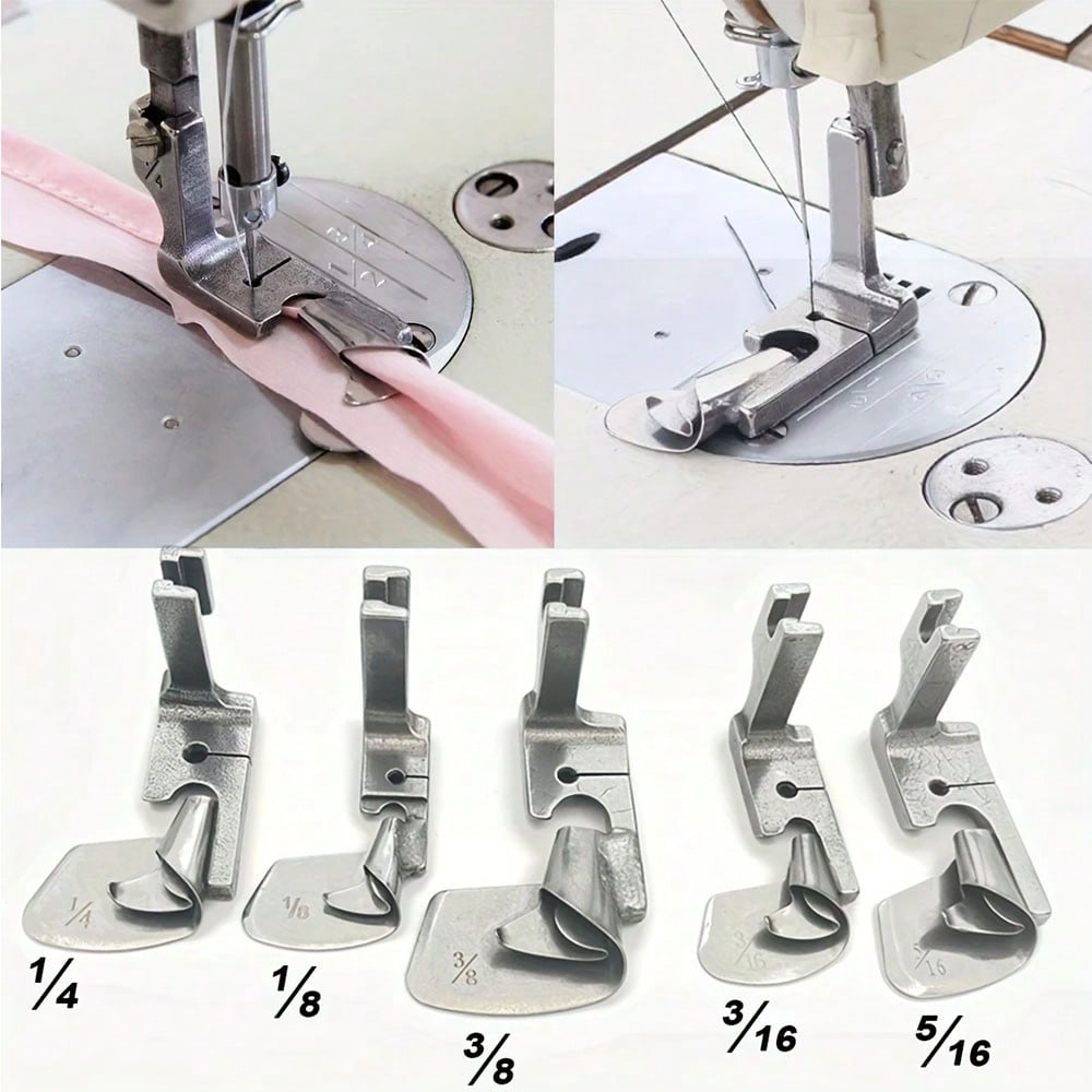 1個入り 工業用ミシン 曲線ヘミングフット 1/8インチ、3 - Sewing Expert のレビューと価格