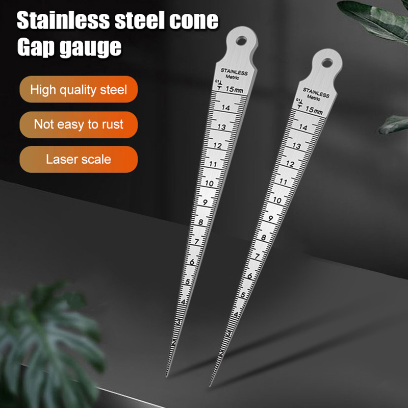 1-15 ミリメートルステンレス鋼テーパーゲージフィーラー内 - Seam Gauge Metal のレビューと価格