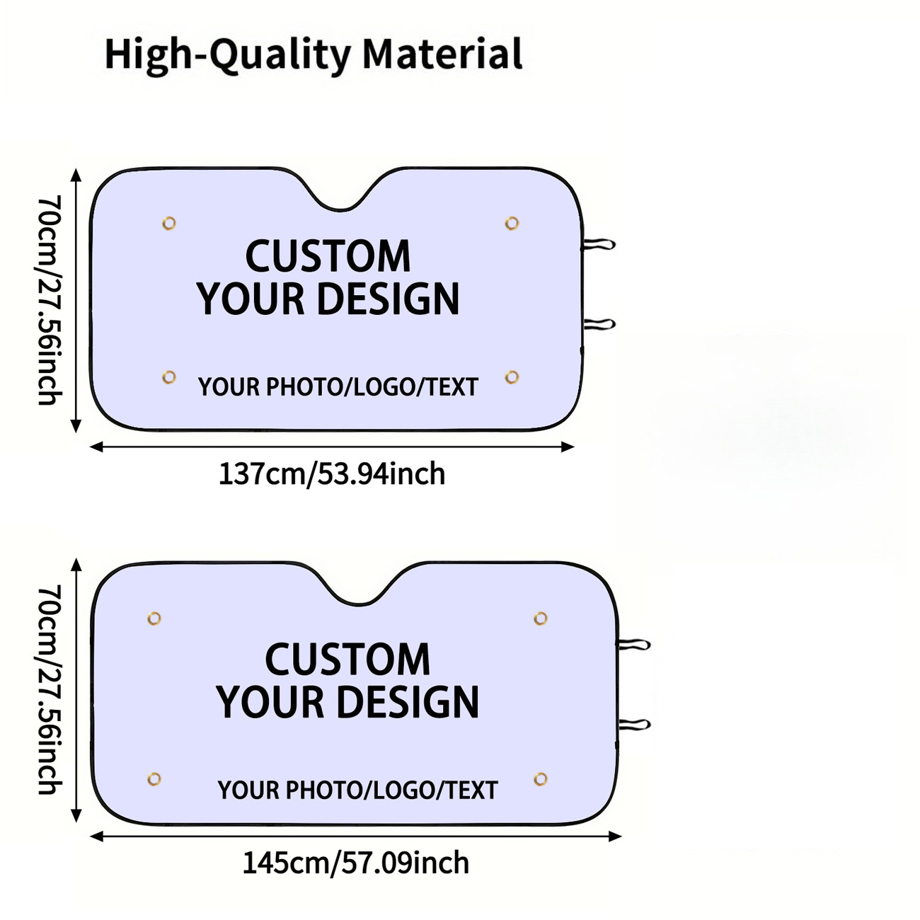 1個入りパーソナライズ折りたたみ式車用サンバイザー、ほとんど - Sewing Custom のレビューと価格
