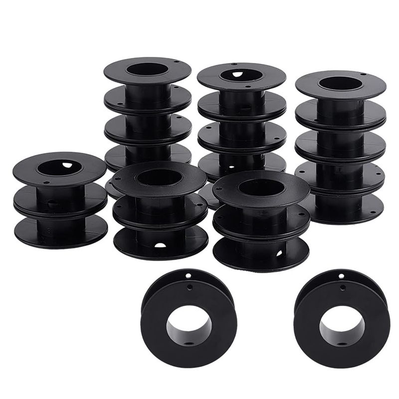 MLGB-20個入り空スプール、2.1X0.7インチプラスチ - Thread Bobbins Empty のレビューと価格