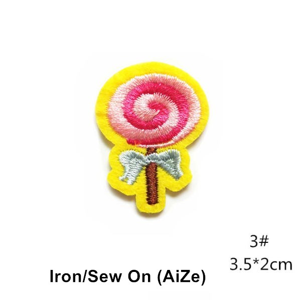 10個入り フルーツケーキ 刺繍ワッペン アイロン接着/縫い - Sewing Id のレビューと価格