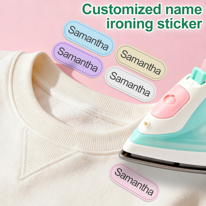 アイロンがけ用ラベル - 綿用 - 学校、スポーツ、クラブ、 - Sewing Labels のレビューと価格