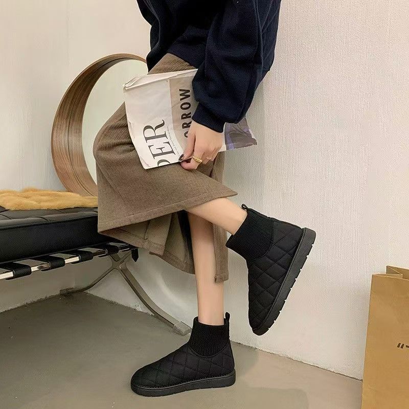 2025年冬新作 スノーブーツ ファッション 滑り止め コッ - Sewing Nylon のレビューと価格