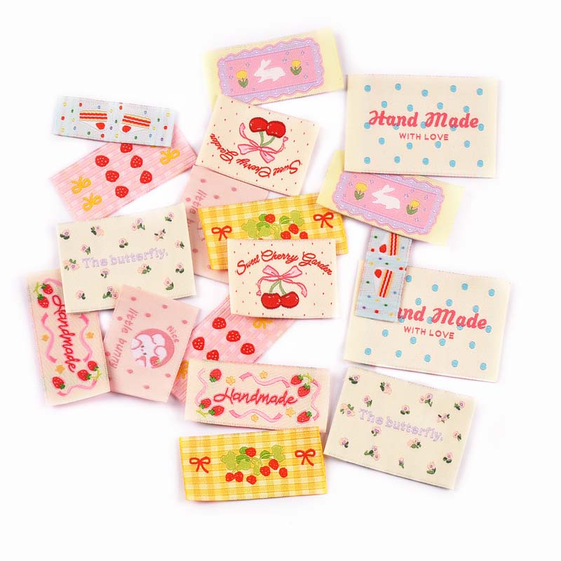 20 個 15-56 ミリメートルミックスカラフルな漫画パタ - Sewing Labels のレビューと価格