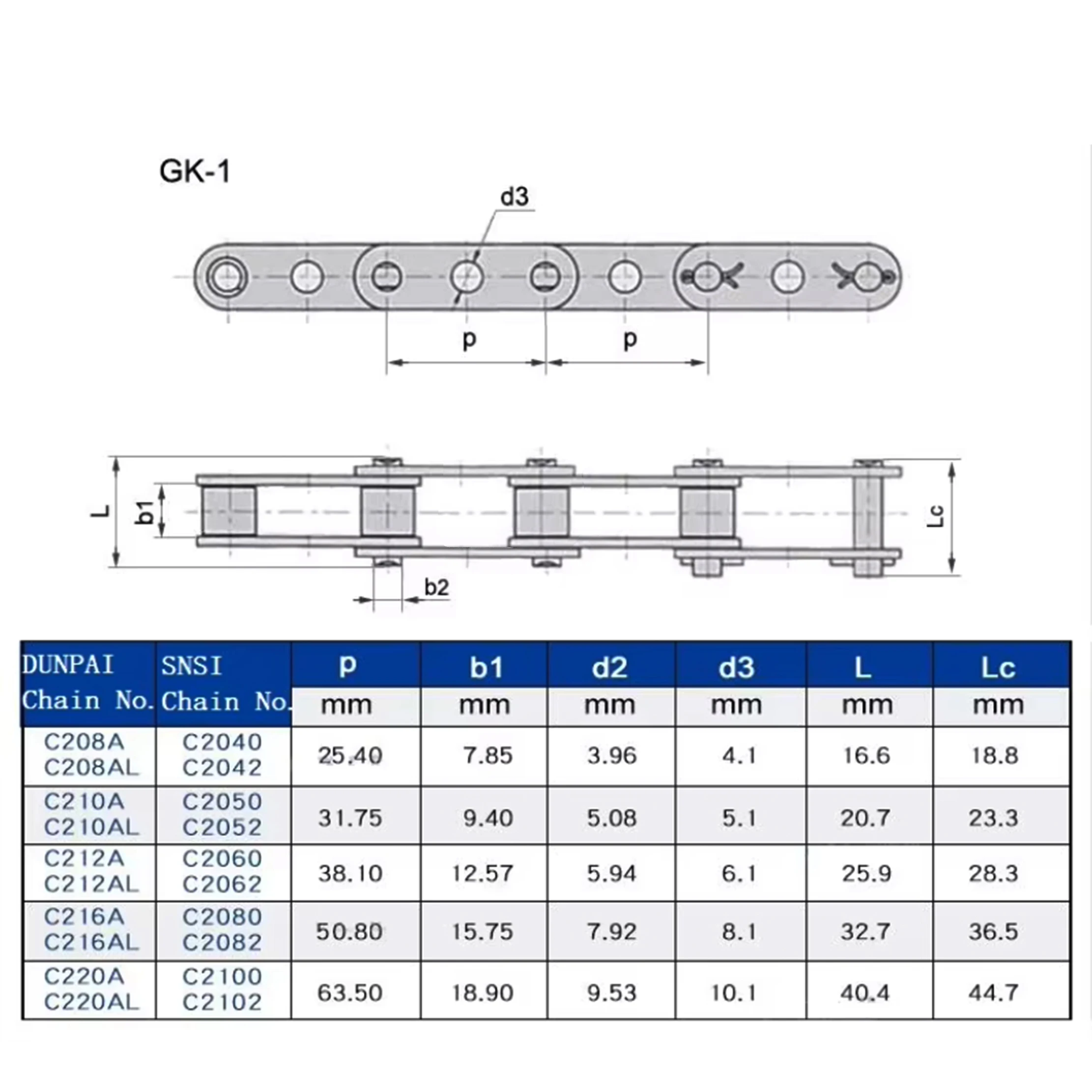ダブルピッチローラーチェーン,ストレートプレート,ミディアム - Seam Gauge Metal のレビューと価格