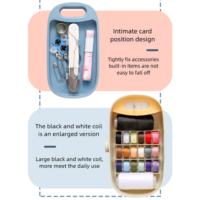 裁縫キット、プラスチック製裁縫箱、裁縫キットアクセサリーとア - Sewing Kit のレビューと価格
