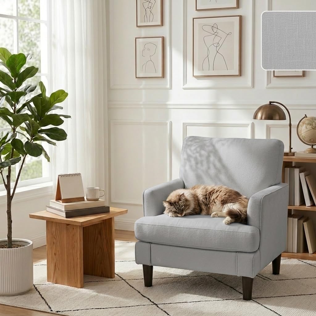 # アクセントチェアセット ミッドセンチュリーの快適な布張り - Century Textile & Sewing Supply Reviews のレビューと価格