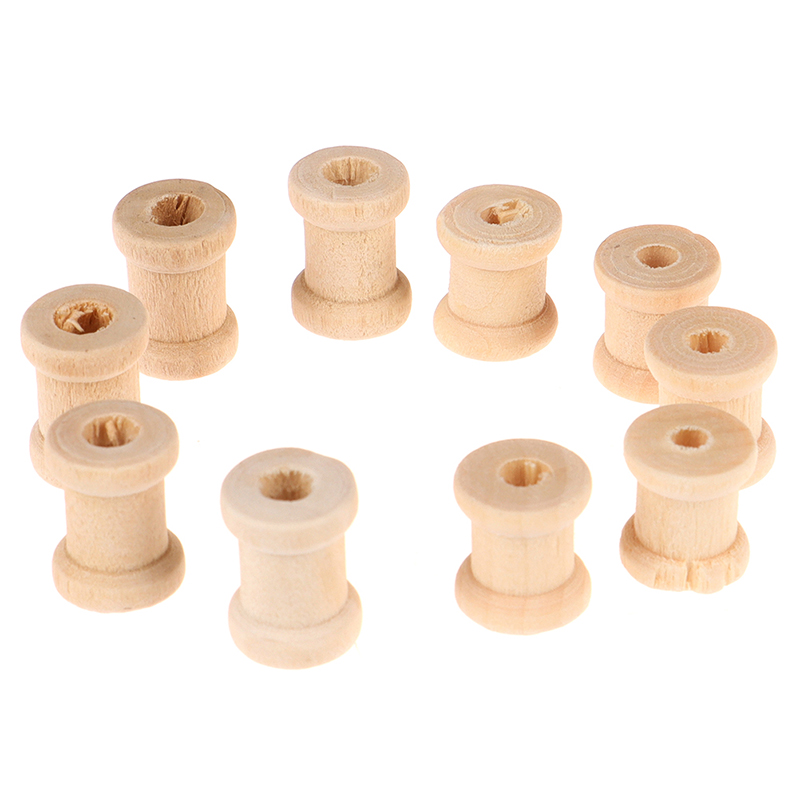 C 100個入り 木製空糸巻き板 ウッドボビン リールオーガ - Thread Bobbins Empty のレビューと価格