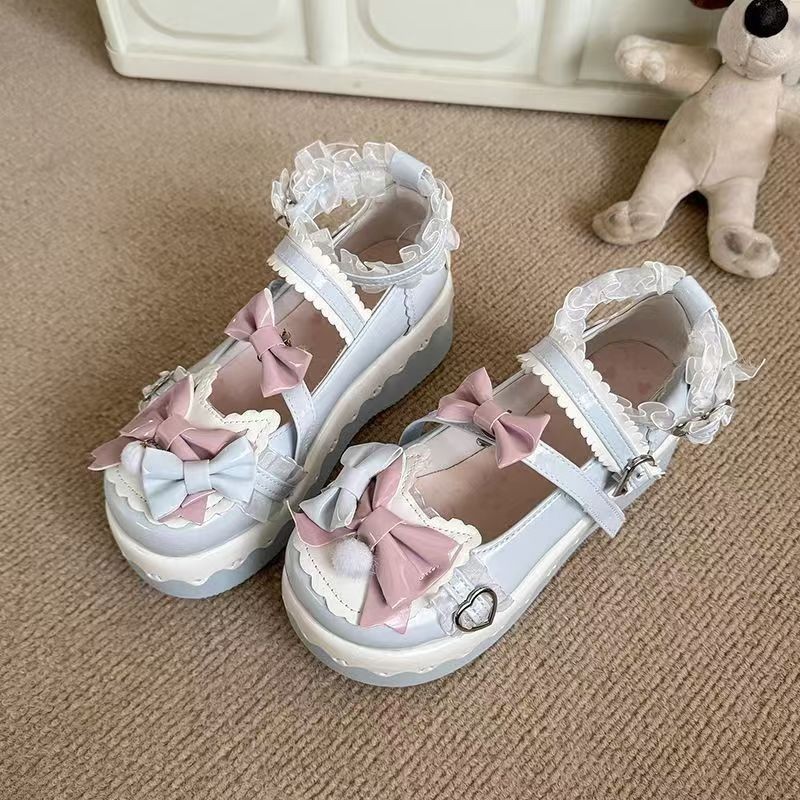 ラブリーガールズ ロリータ スイートボウノット プラットフォ - Sewing Nylon のレビューと価格