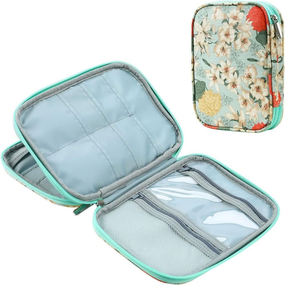 編み針用収納バッグ,ニット針,かぎ針編みのケース,トラベルケ - Sewing Tas のレビューと価格