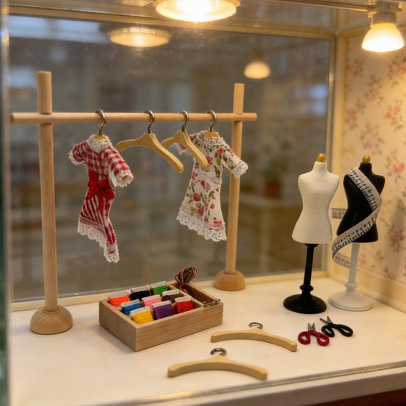 1 セットマネキントルソー衣類ラック/縫製シーンアクセサリー - Sewing Kit のレビューと価格