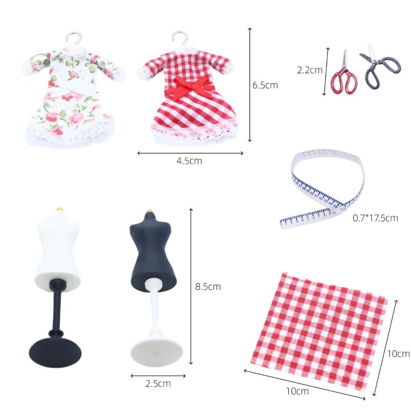 1 セットマネキントルソー衣類ラック/縫製シーンアクセサリー - Sewing Kit のレビューと価格
