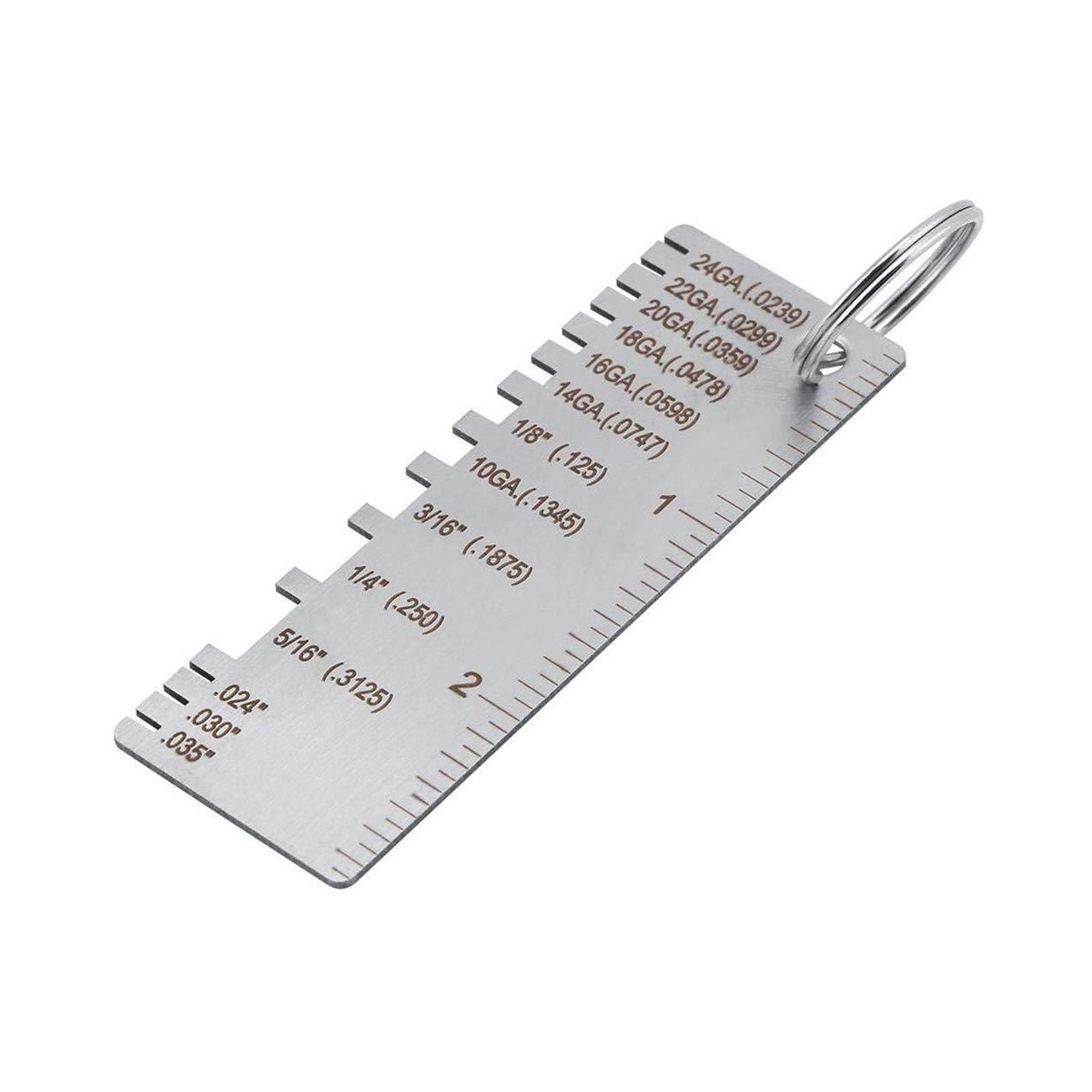 溶接材料厚さゲージ信頼性の高いばね鋼マルチアングル金属板ゲー - Seam Gauge Metal のレビューと価格