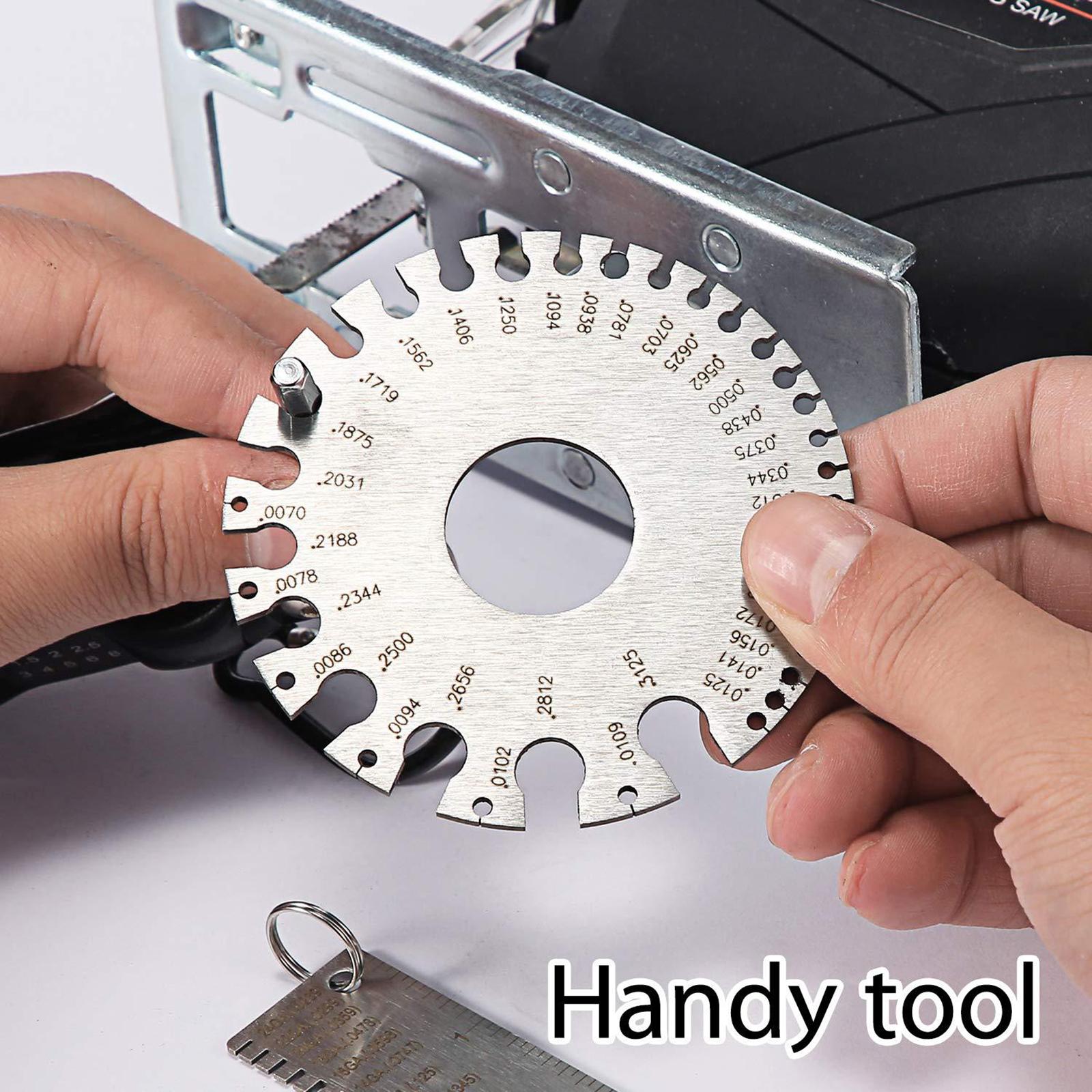 溶接材料厚さゲージ信頼性の高いばね鋼マルチアングル金属板ゲー - Seam Gauge Metal のレビューと価格